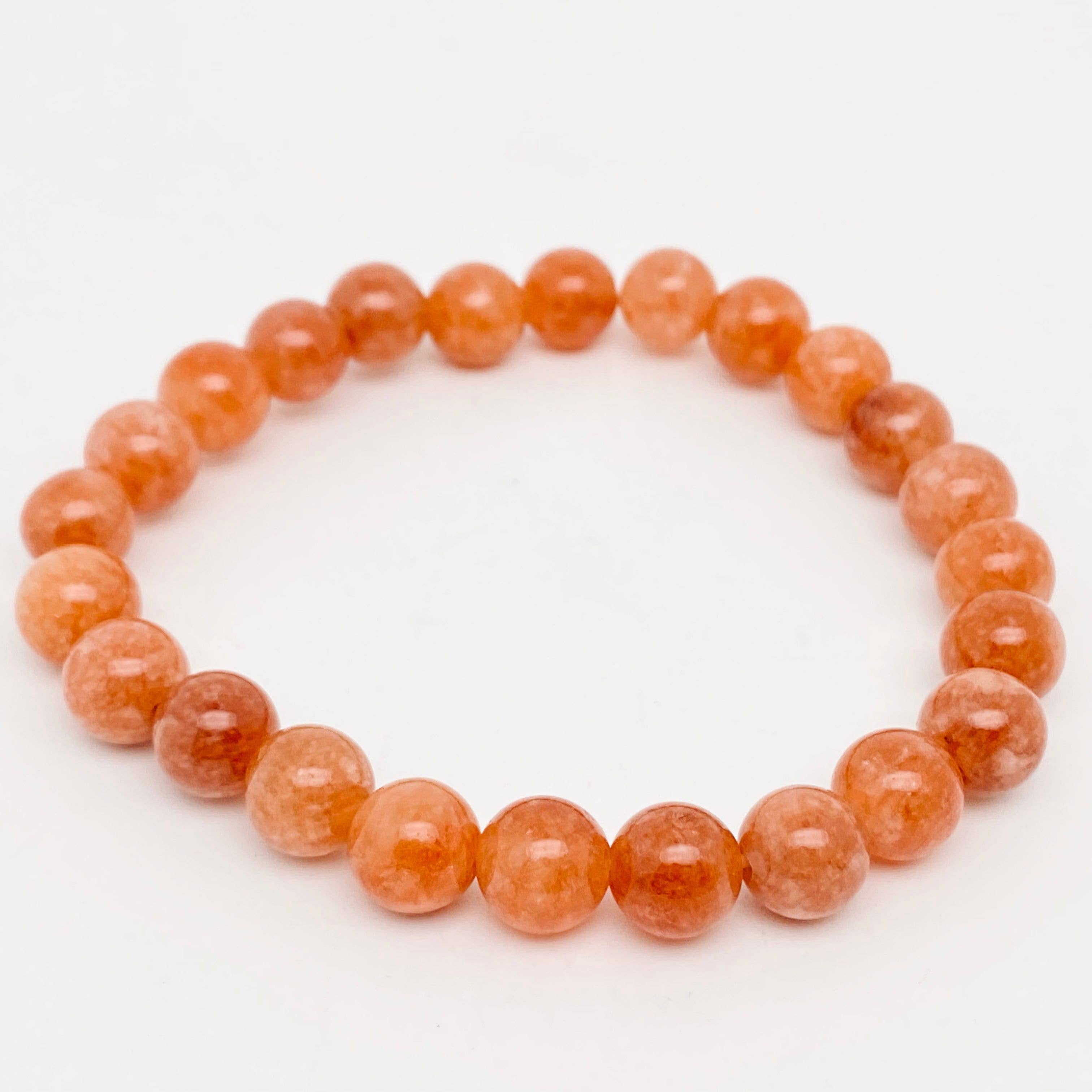 8MM Elastic Natural Stone Bracelets