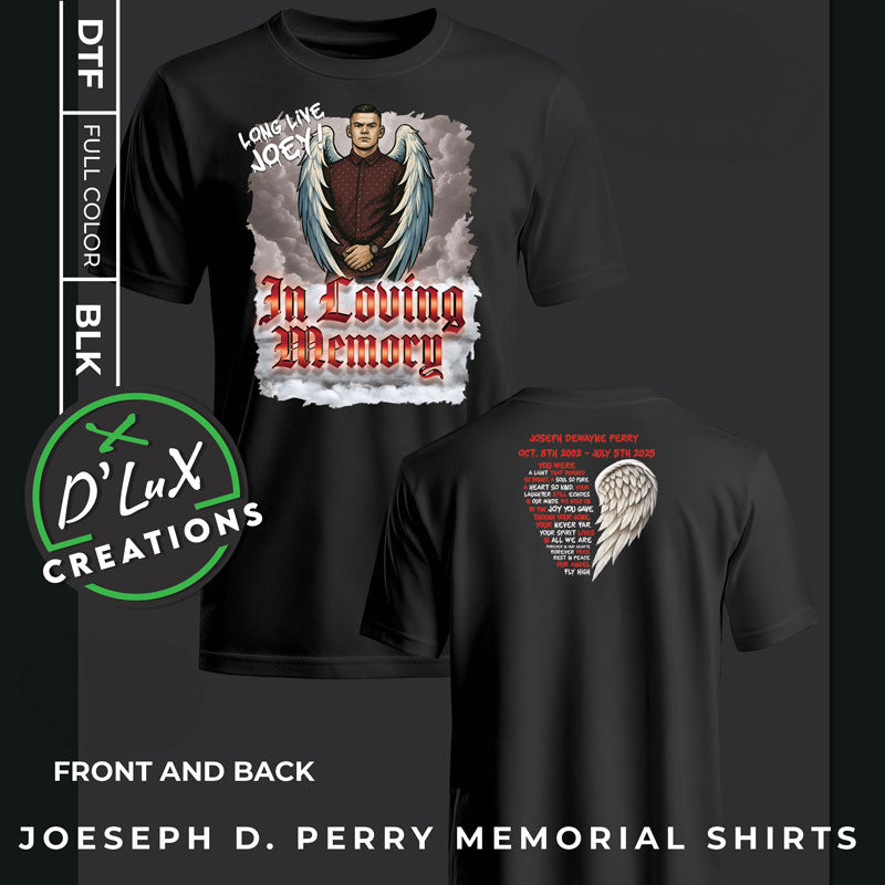 Joseph Perry Memorial (Front & Back)
