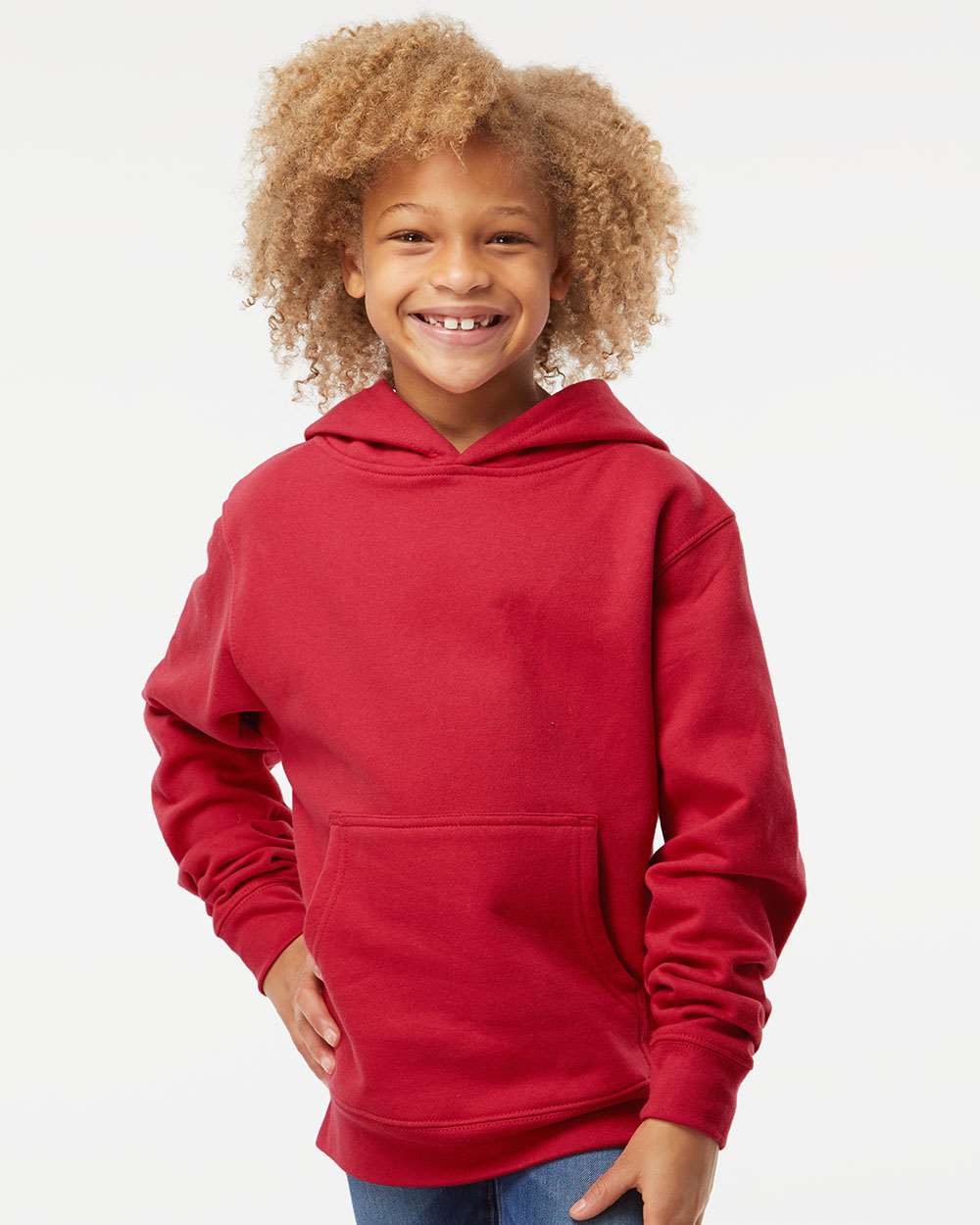 IND - Youth Midweight Hooded Sweatshirt (SS4001Y)