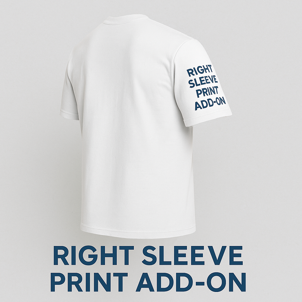 Right Sleeve Print Add-On